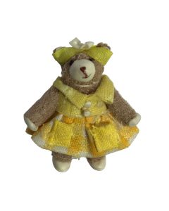 EM3833 - Bear in yellow dress