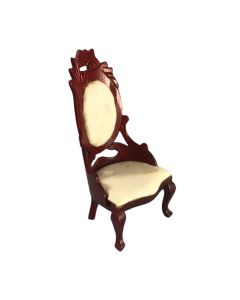 EM9675M - Mahogany Upholstered Dining Chair