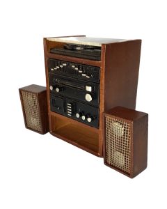 GS0524 Hi-fi Unit in Wooden Cabinet