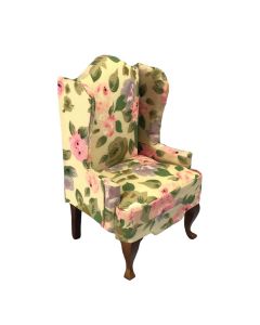 GS0552 - Cream Floral Armchair