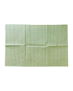GS0567 - Green Gingham fabric 30cm x 45cm
