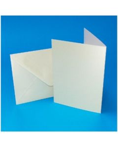 C6 Ivory Pearlescent Cards & Envelopes (H-2094)