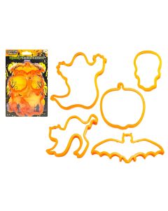 Halloween Set Of 5 Spooky Cookie Cutters (H-979065)