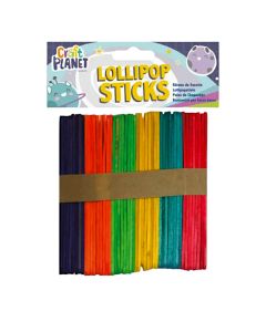 Lollipop Sticks (Approx. 50pcs) - Assorted Colours (H-CPT6671111)