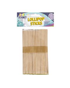 Lollipop Sticks (Approx. 50pcs) - Natural (Extra Large) (H-CPT6681109)