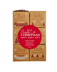 Create Christmas 25 Advent Boxes (H-PMA105909)