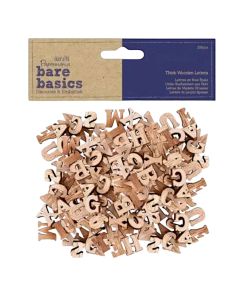 Bare Basics Thick Wooden Letters (200pcs) (H-PMA174083)