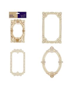 Wood Frames (4pcs) Large - Bare Basics (H-PMA174638)