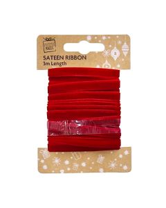 Red Velvet Ribbon 3m (H-XM3985)