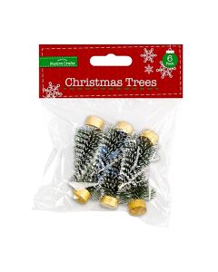 Mini Christmas Trees 6 Pack (H-XMA4025)