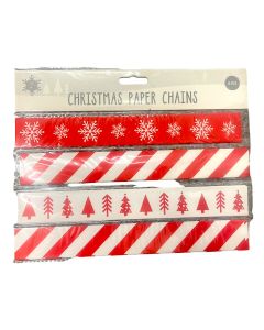 Christmas Paper Chains 36pk - Red (H-XMA5633A)