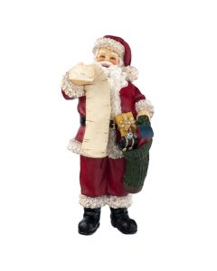 HW3094 - Standing Santa with List and Presents