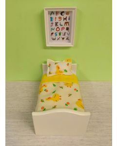 JJ0005 Single Bedding - Yellow Duck print