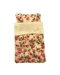 JJ0031 - Small pink floral cot bedding