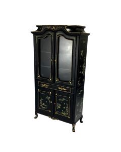 JY0109 - Black Hand Painted Cabinet