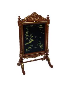 JY0184 - Wooden Painted Fire Screen