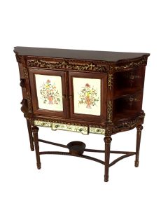 JY0196 - Wooden Hand Painted Cabinet