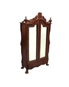 JY0210 - Wooden Wardrobe with Mirror