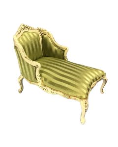 JY0266 - Half Chaise with Green Upholstery