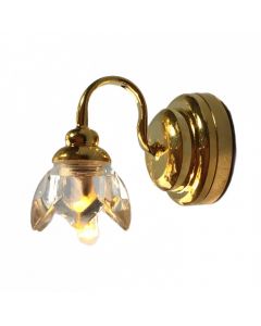 LT7437 - Clear Lily Wall Battery Light