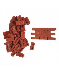 MB005 - Dark Red Treated Bricks (Pk50)