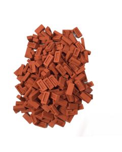 MB202 - Dark Red Treated Bricks (250)