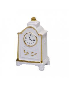 MC2515E3693 Cream Clock with 'Gold' Edging