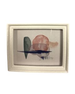 DISCONTINUED - Large abstract picture in a white frame