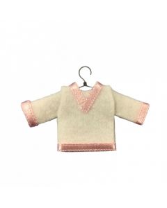 MC3368 - White Child's Sweater on Hanger