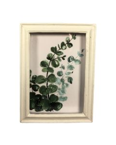 MC506 Flower picture in white frame