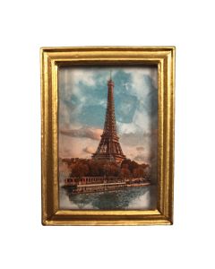 MC606 - Picture of Paris in a gold frame