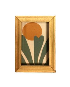 DISCONTINUED - Picture of tropical sun and leaf art 