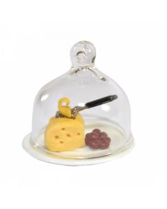 MCF1467 - Cheese Board with Glass Dome