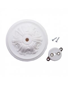 MD22420 - Ceiling Rose with Socket 62mm