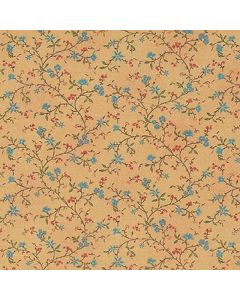 MD41195 - Floral Apricot Wallpaper