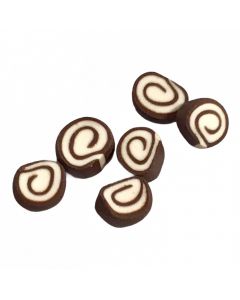 MG002 Pack of 6 Chocolate Swiss Roll Slices