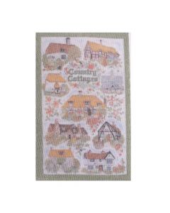 MS160 - Tea Towel - Country Cottages
