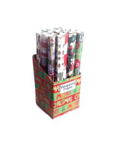 MS202 - 1:12 Scale Christmas Wrapping Paper Box