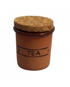 CP025G - Glazed Tea Storage Jar