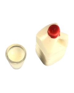 D1748 Milk Bottle and Glass of milk