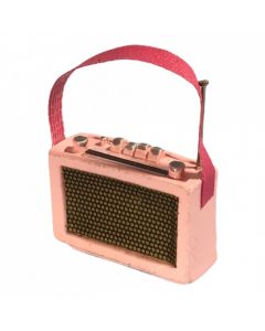 D3203P - Pink Transistor Radio