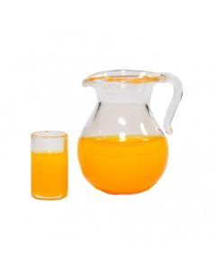 D479 - Glass and Jug with Fruitjuice