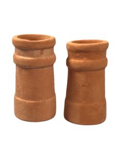 DIY659 Two Round Chimney Pots