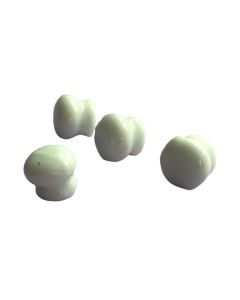 DIY683 - Small White Knobs (pk4)