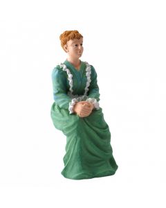 DP234 - Victorian Lady Sitting Folded Hands