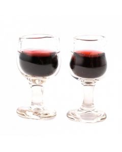 E2156 - Glasses of Red Wine, 2 pcs