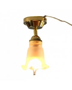 LT4005 - Single Tulip Ceiling Lamp (DE037)