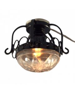 LT 4049 - Scrolled Iron Ceiling Lamp