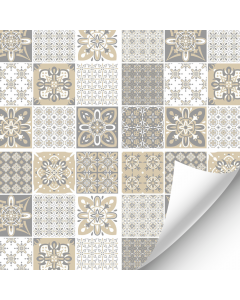 R058 - Neutral Tiled Mosaic Flooring