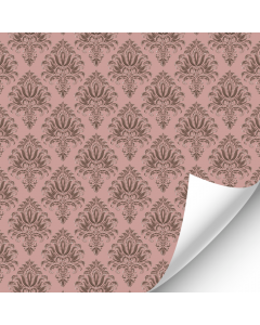 R061 - Purple and Pink Damask Style Wallpaper